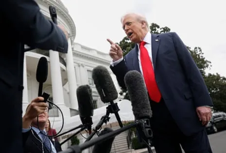 Ex-President Trump Confronts Down Under Correspondent, Acknowledges Talks with Albanese